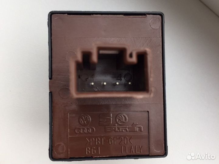 Кнопка стеклоподъемника skoda