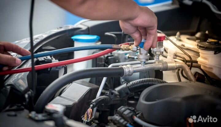 Заправка кондиц. Citroen C4 2008-2011