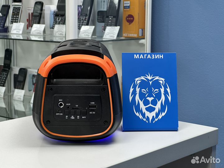 Беспроводная колонка ABS с подсветкой