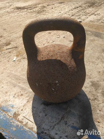 Гиря 32 кг СССР