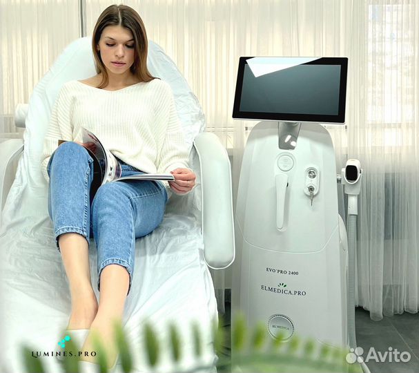 Диодный лазер для эпиляции Lumines. Evo-Pro 2400вт