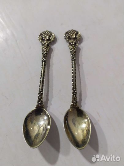 Серебряные кофейные ложки