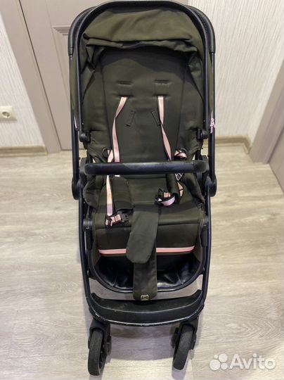 Коляска moon resea spot rose