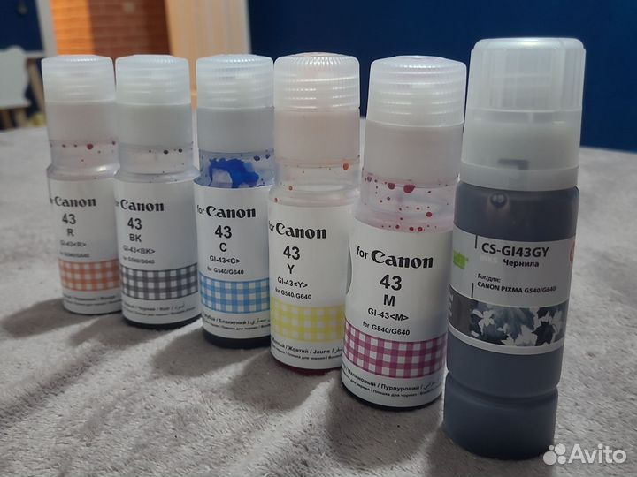 Краска для принтера canon