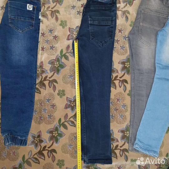 Джинсы мальчик 128