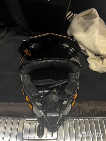 Мото шлем кроссовый, новый, размер S