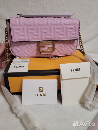 Сумка Fendi baguette chain midi