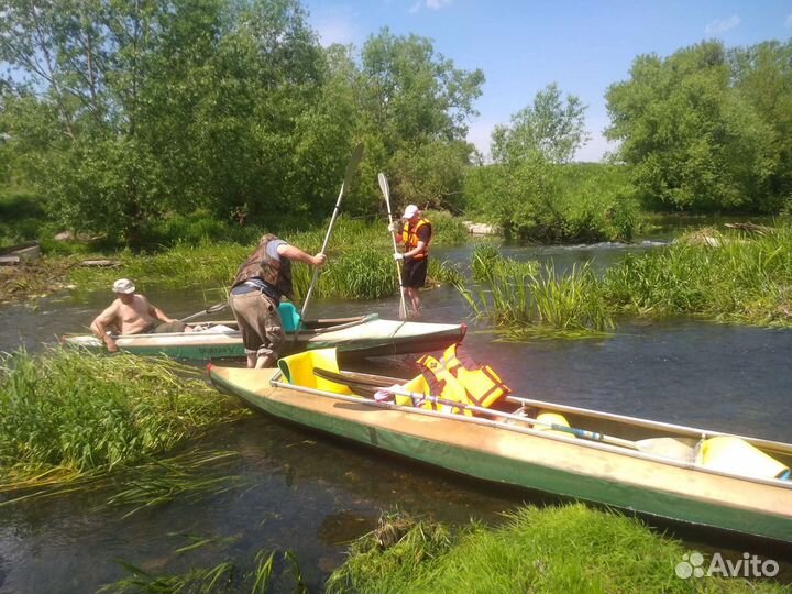 Прогулка по Дону на байдарке