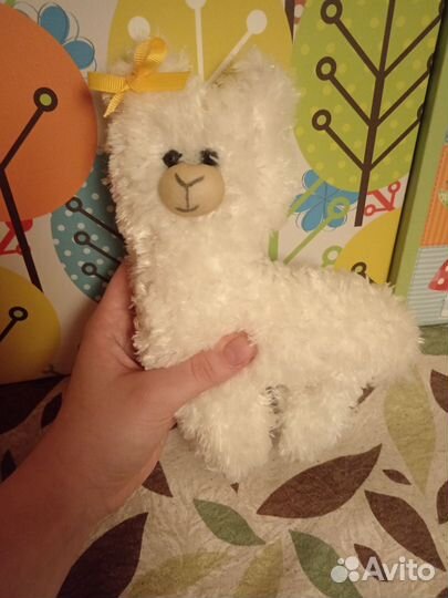 Мягкие игрушки ламы. Ручная работа