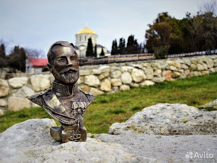 Бюст Статуэтка Николай Второй Император Российский