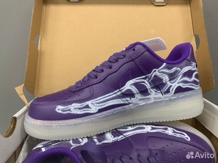 Кроссовки Nike Air force 1 purple violet