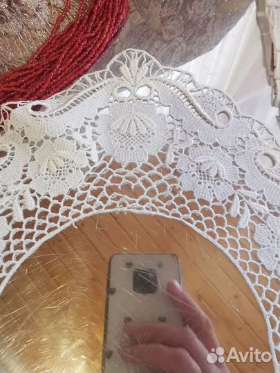 Кружевной шикарный воротник