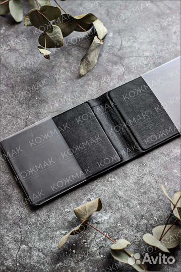 Обложка на удостоверение из натуральной кожи