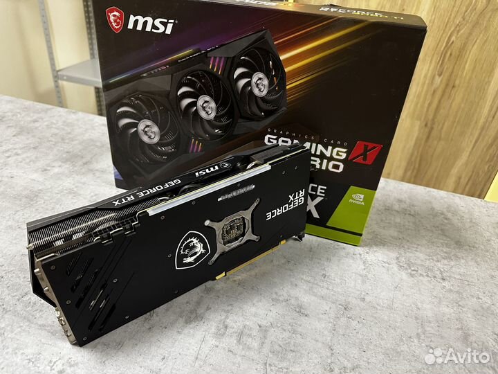 Видеокарта MSI Trio Gaming X RTX 3060Ti гарантия