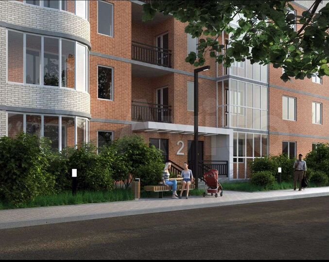 2-к. квартира, 51,7 м², 3/16 эт.