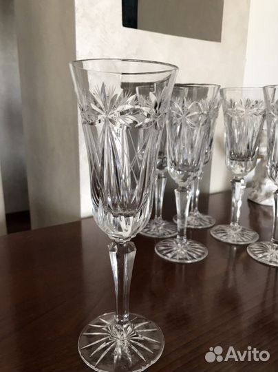 Хрустальные фужеры