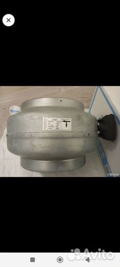 Канальный вентилятор