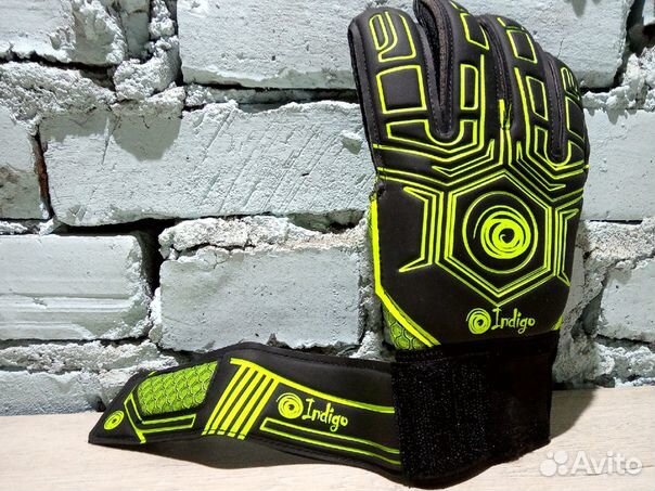 Перчатки вратарские indigo 1218