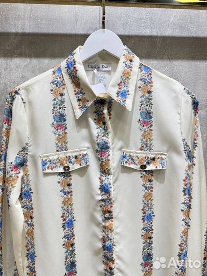 Шелковая Рубашка Dior