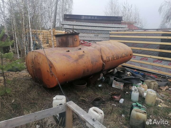 Бочка металлическая