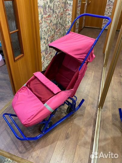 Коляска санки
