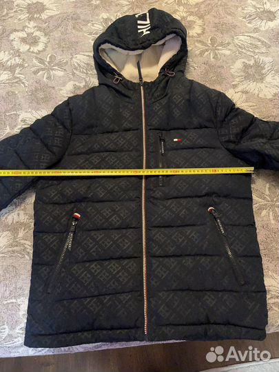 Пуховик зимний мужской tommy hilfiger оригинал