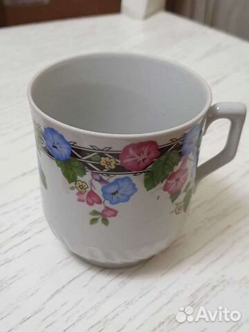 Чашки бокалы фарфор СССР новые