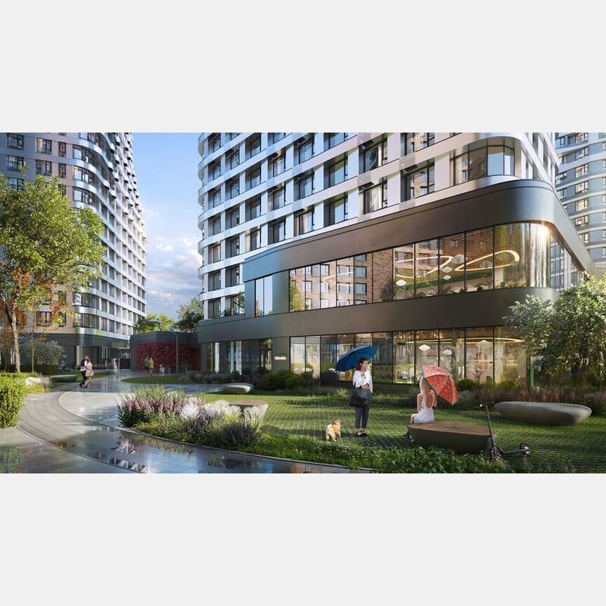 1-к. квартира, 35,9 м², 22/25 эт.