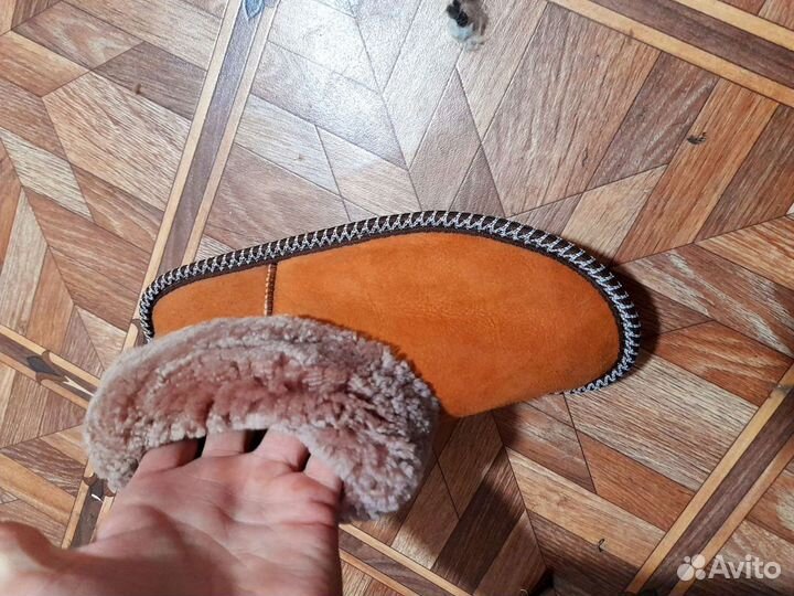 Чуни из овчины