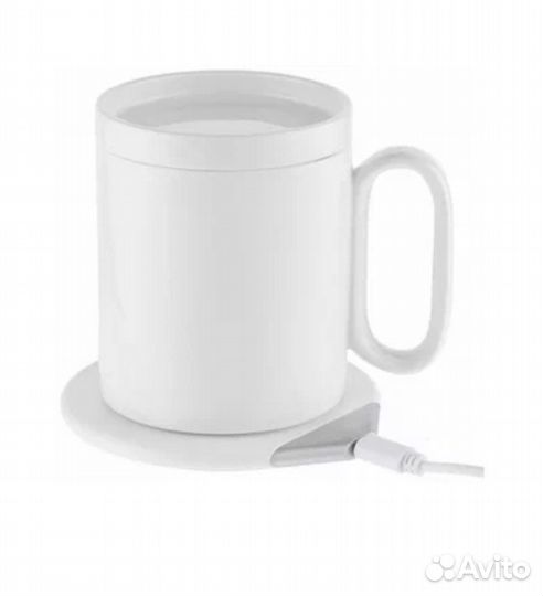 Кружка с подогревом и беспроводной зарядкой