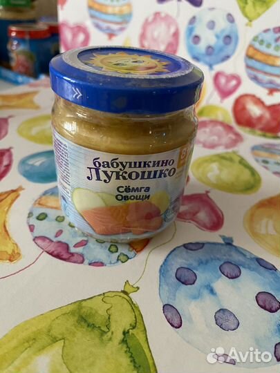 Детское питание пюре