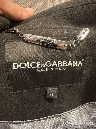 Бушлат dolce gabbana