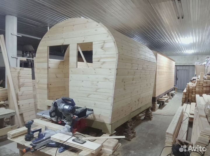 Баня Каркасная 3х2.2м