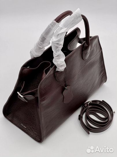 Сумка The Row margaux мятая кожа