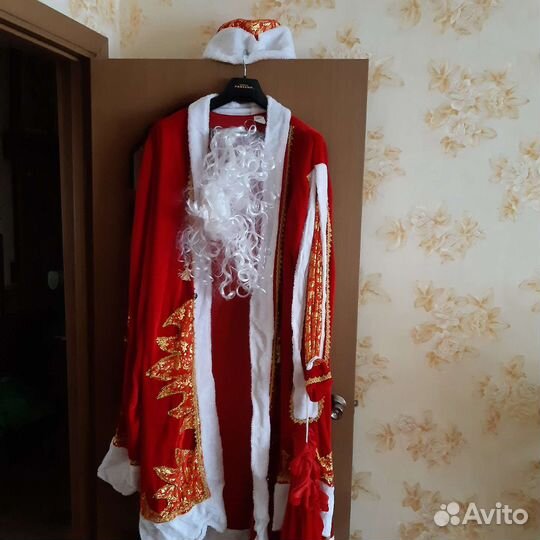 Костюм деда мороза взрослый