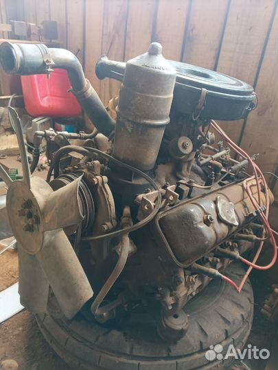 Двигатель газ 53