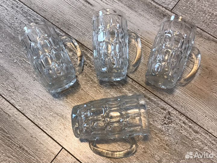 Кружка пивная и кружечки для крюшона