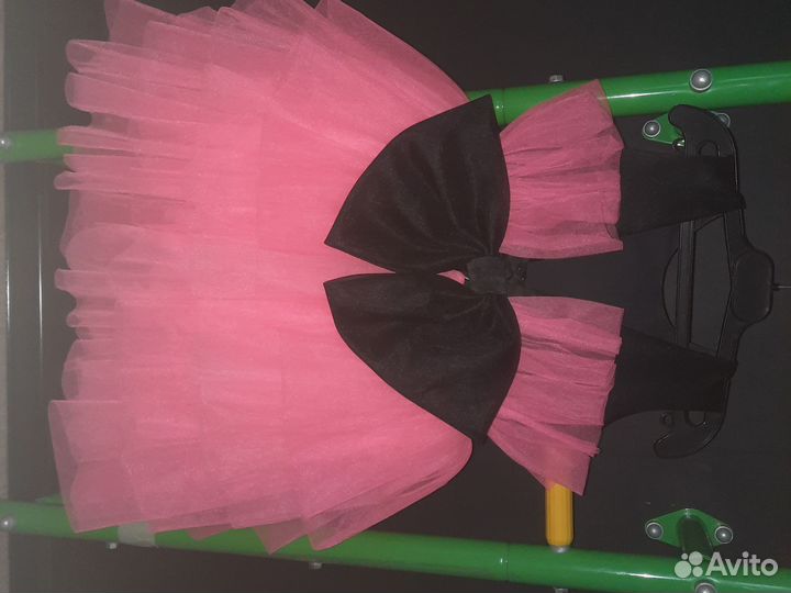 Платье для девочки 116 122 розовое