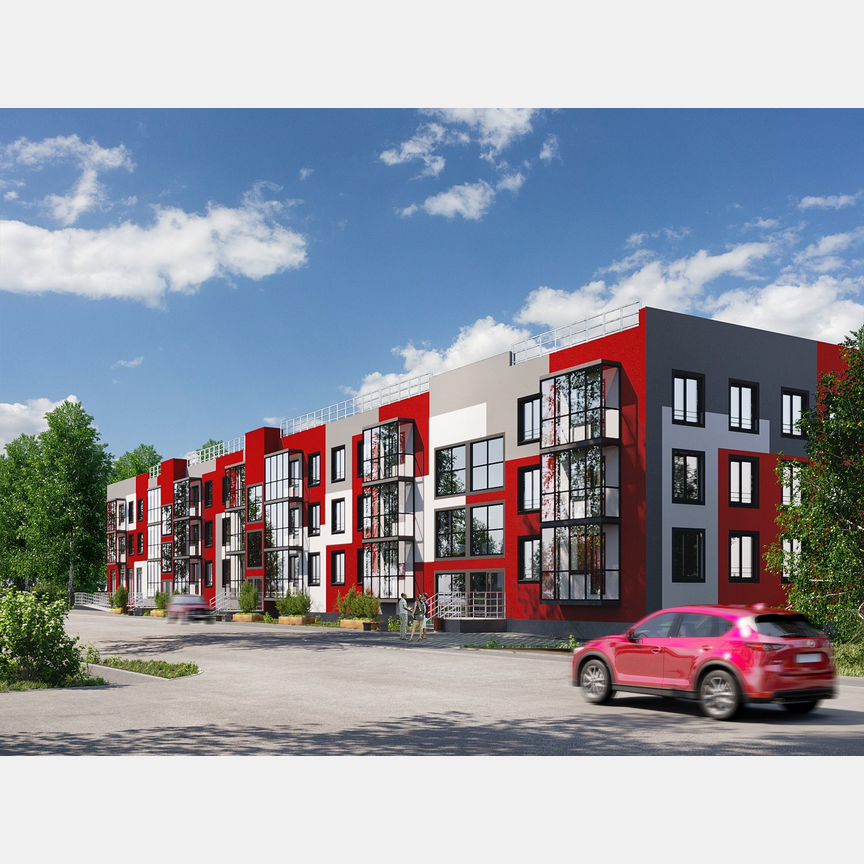3-к. квартира, 78,9 м², 3/3 эт.