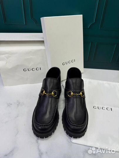 Лоферы Ботинки Gucci женские Размер 36-40