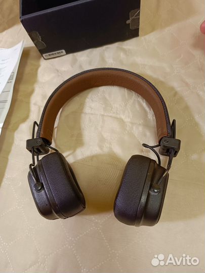 Наушники Marshall Major 4 коричневые