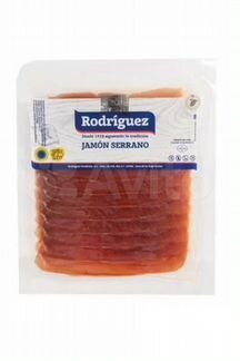 Хамон Серрано нарезка 100 г. Rodriguez (12 мес.)