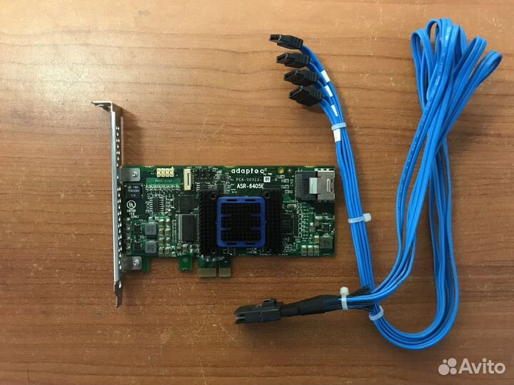 SAS raid контроллер Adaptec raid 6405E