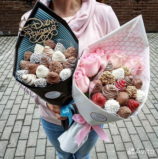 Букеты из клубники в шоколаде с доставкой