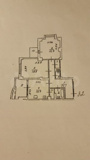 2-к. квартира, 75 м², 8/16 эт.