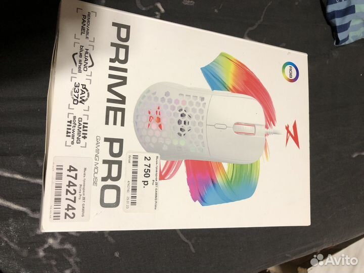 Игровая мышь zet gaming prime pro