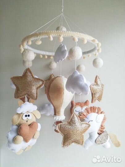 Мобиль ручной работы новый