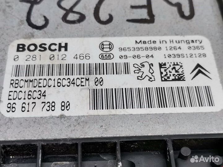 Блок для Peugeot-Citroen Picasso