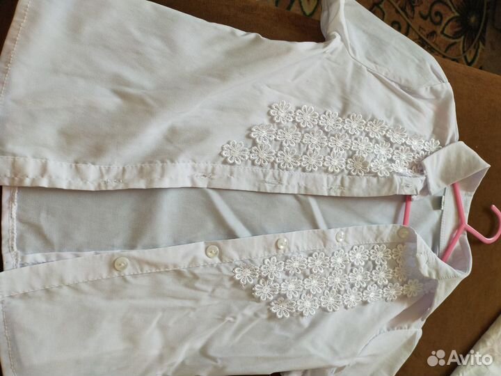 Рубашка школьная