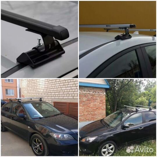 Багажник на крышу в штатные места